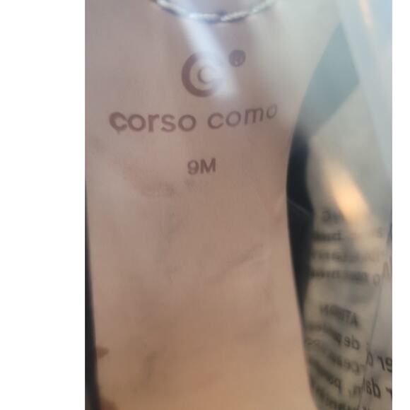 Corso Como Women's Maybel Heel Sandals Leather Peep Toe 9M - Picture 9 of 9